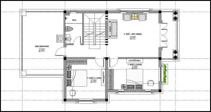 Bản Vẽ Kỹ Thuật Phòng Ngủ: Hướng Dẫn Chi Tiết Để Có Không Gian Hoàn Hảo