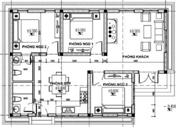 Bản Vẽ Kỹ Thuật Phòng Ngủ: Hướng Dẫn Chi Tiết Để Có Không Gian Hoàn Hảo