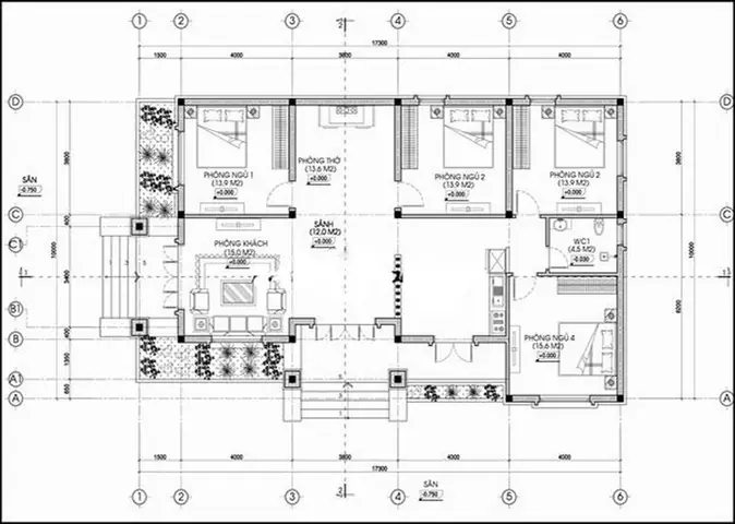Bản Vẽ Kỹ Thuật Phòng Ngủ: Hướng Dẫn Chi Tiết Để Có Không Gian Hoàn Hảo