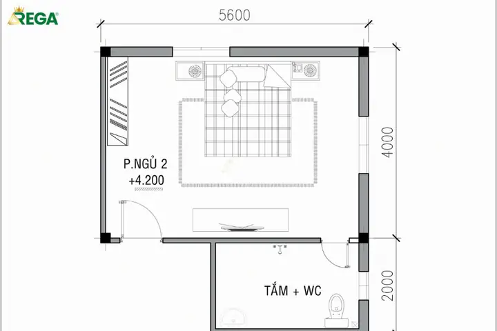Bản Vẽ Phòng Ngủ Hiện Trạng: Hướng Dẫn Tối Ưu Không Gian Sống