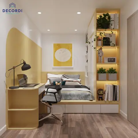 bản vẽ phòng ngủ nhỏ