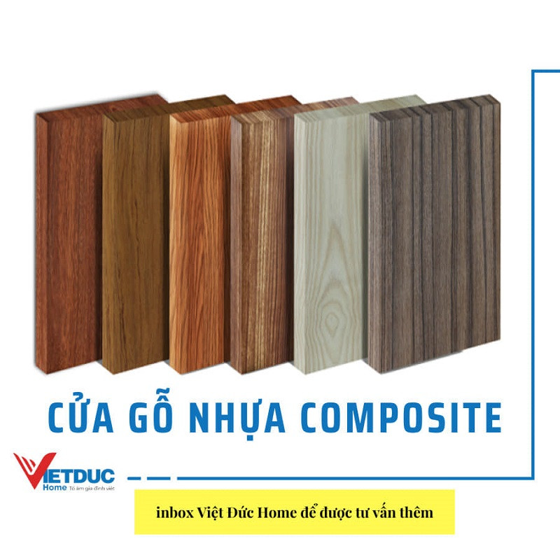 Bảng màu đa dạng của cửa gỗ nhựa composite cho mọi lựa chọn