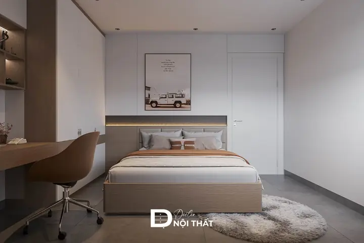 Báo Giá Thi Công Nội Thất Phòng Ngủ 8m2 Chi Tiết Nhất