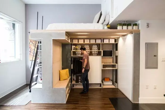 Biến căn gác gỗ thành 2 phòng ngủ: Hướng dẫn chi tiết