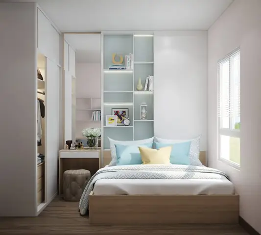 Hướng dẫn biến phòng ngủ 6m2 thành thiên đường tối ưu không gian