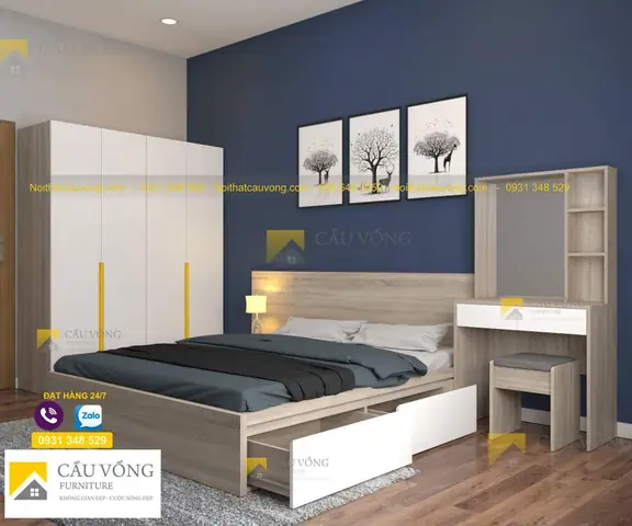 Bộ Giường Tủ Phòng Ngủ Đẹp TPHCM: Lựa Chọn Nào Tối Ưu Cho Bạn?
