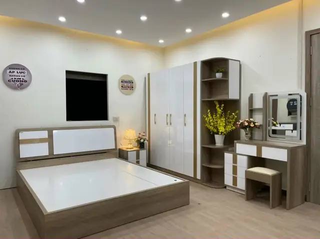 Hướng dẫn chọn bộ nội thất phòng ngủ giá rẻ Hà Nội tối ưu