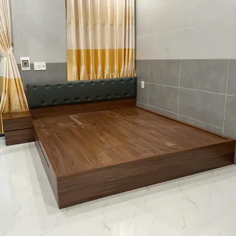 4.5. Combo nội thất phòng ngủ gỗ công nghiệp tối giản