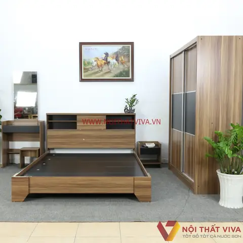 4.1. Mẫu combo phòng ngủ gỗ công nghiệp hiện đại