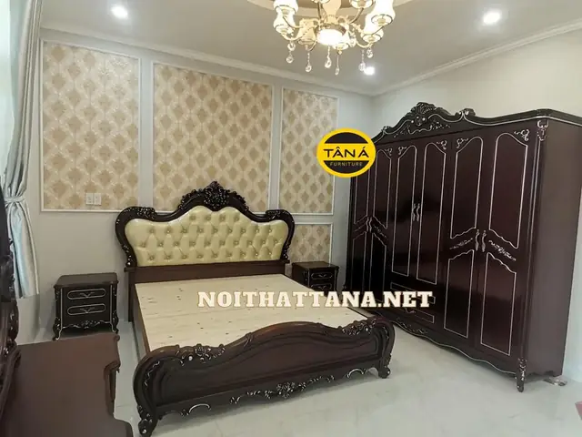 bộ phòng ngủ tân cổ điển giá rẻ