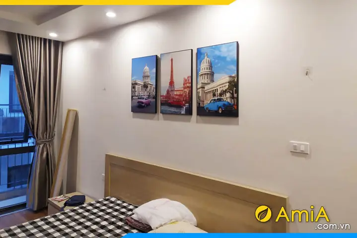 Hướng dẫn chọn bộ tranh treo tường phòng ngủ đẹp, hợp phong thủy