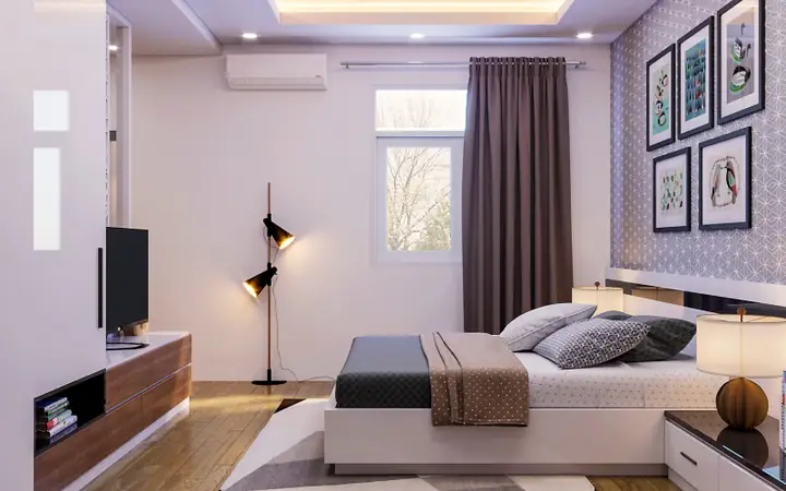 bố trí đèn phòng ngủ