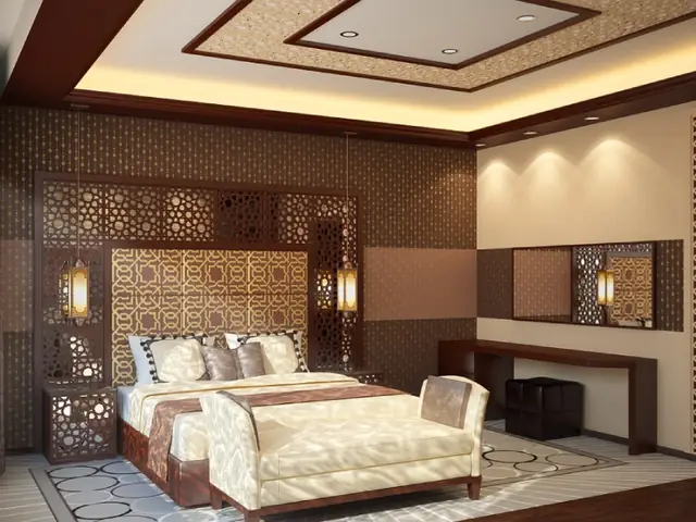 bố trí đèn phòng ngủ