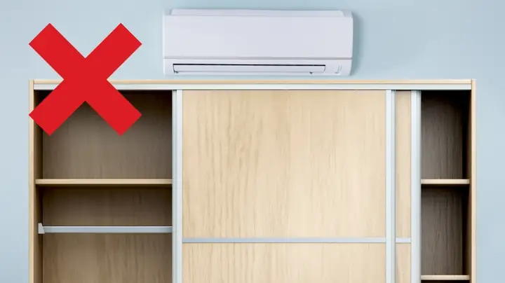 bố trí máy lạnh phòng ngủ