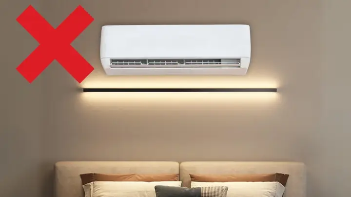 bố trí máy lạnh phòng ngủ
