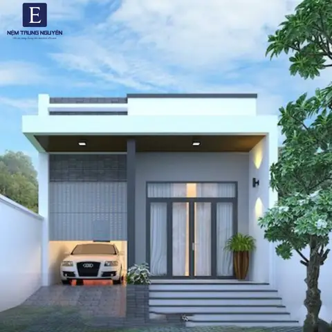 Bố trí nhà có phòng ngủ tầng trệt tối ưu không gian sống
