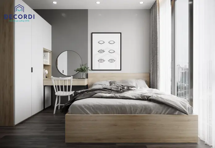 bố trí phòng ngủ 13m2 bố trí phòng ngủ 13m2