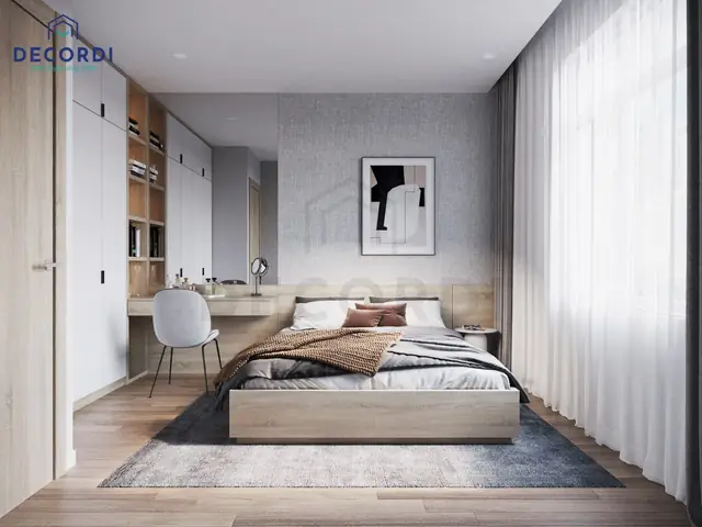 bố trí phòng ngủ 13m2 bố trí phòng ngủ 13m2