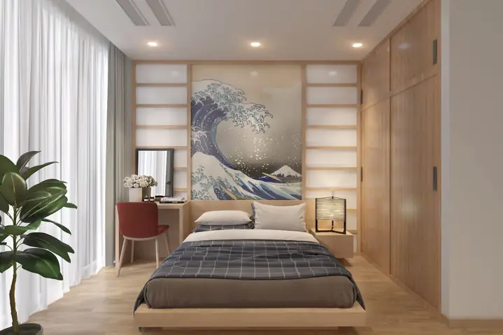 bố trí phòng ngủ 13m2 bố trí phòng ngủ 13m2
