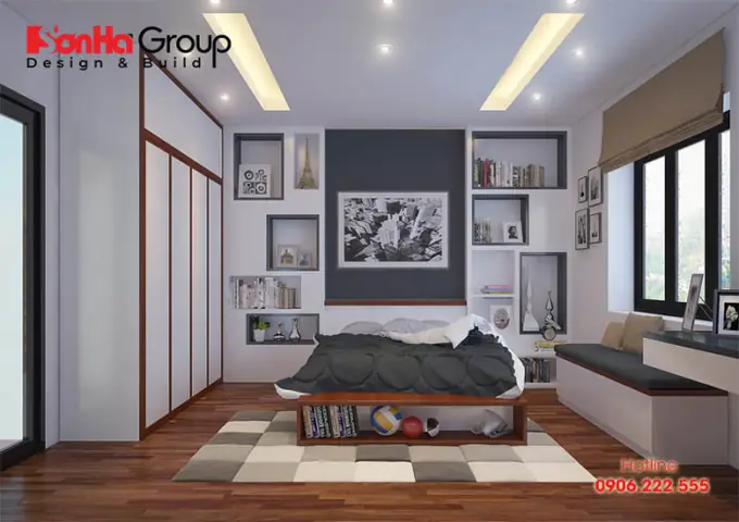 bố trí phòng ngủ 20m2 bố trí phòng ngủ 20m2