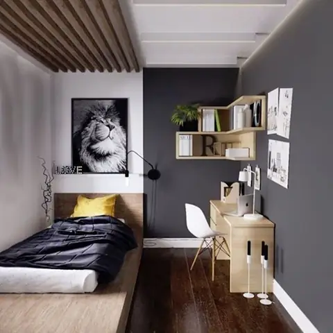 Cách bố trí phòng ngủ 2mx5m tối ưu không gian hẹp