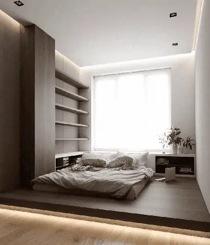 bố trí phòng ngủ 3x3m