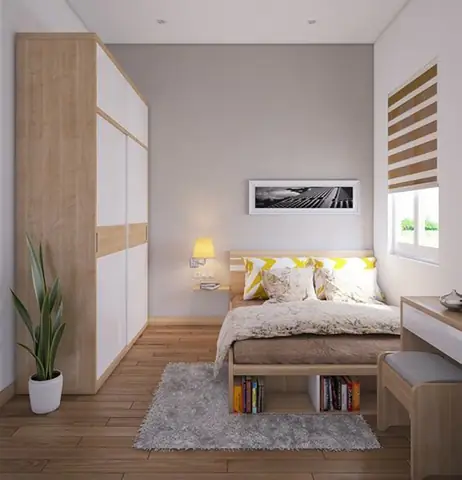 bố trí phòng ngủ 5m2