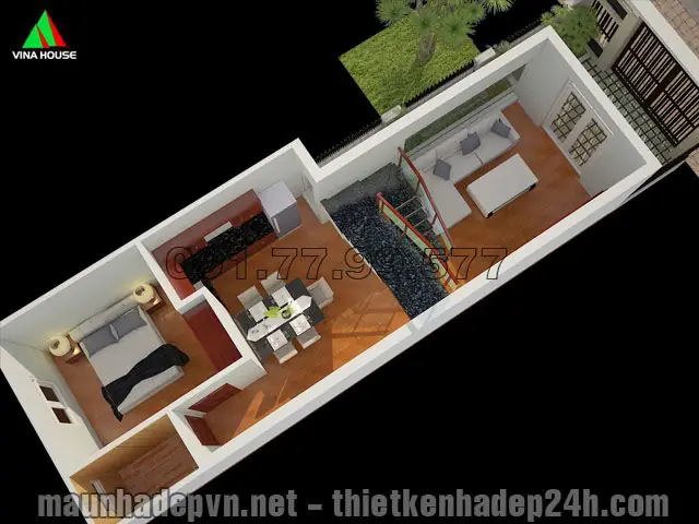 Hướng Dẫn Bố Trí Thiết Kế Nhà 2 Phòng Ngủ Tối Ưu