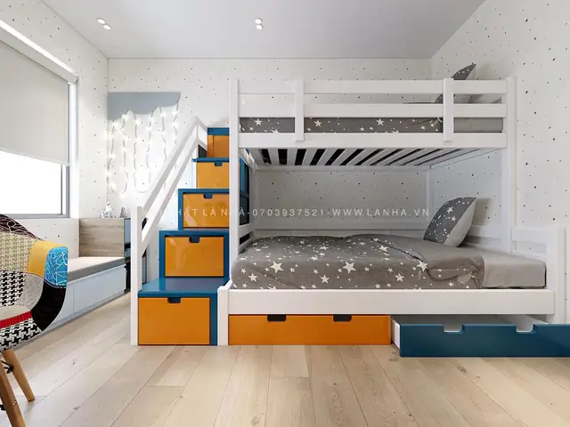 Các kiểu bố trí phòng ngủ ở tuổi 14 phù hợp và độc đáo
