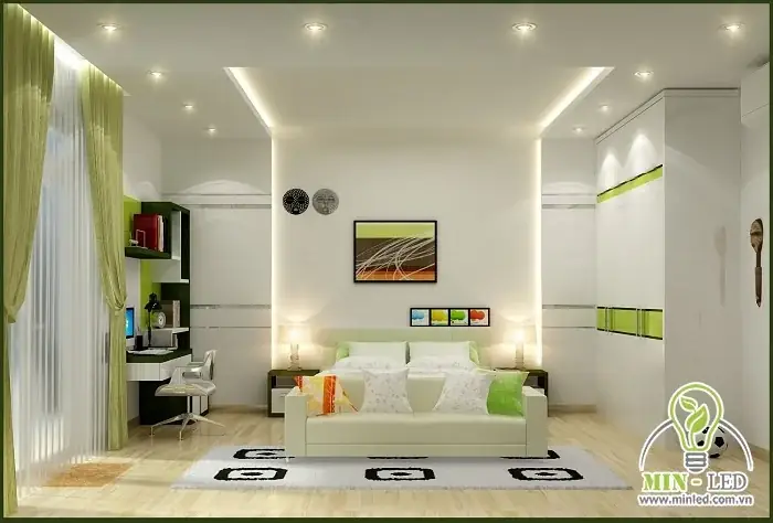 Khám Phá Các Kiểu Trang Trí Đèn Trần Phòng Ngủ Đẹp Mắt Nhất