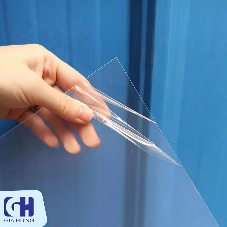 Các loại tấm nhựa PVC với độ dày và kích thước khác nhau