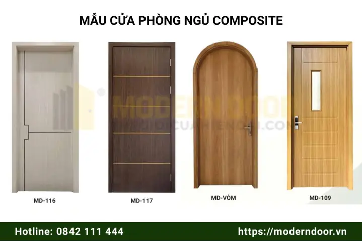 các mẫu cửa phòng ngủ