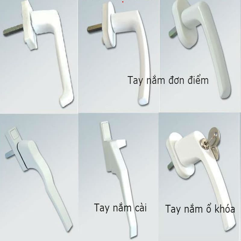 Các yếu tố cần lưu ý khi lựa chọn tay khóa cửa nhựa