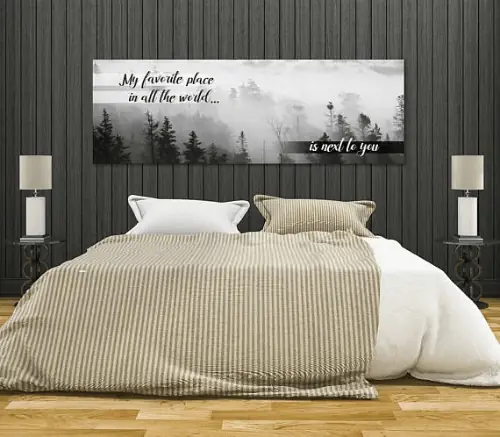 Cách Bố Trí Tranh Treo Tường Phòng Ngủ Hợp Lý và Hài Hòa