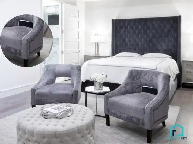 Các cách đặt sofa trong phòng ngủ tối ưu không gian và thẩm mỹ Các cách đặt sofa trong phòng ngủ tối ưu không gian và thẩm mỹ