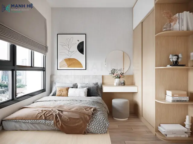 Cách Để Đồ Trong Phòng Ngủ Hẹp: Tối Ưu Không Gian Sống Hiệu Quả