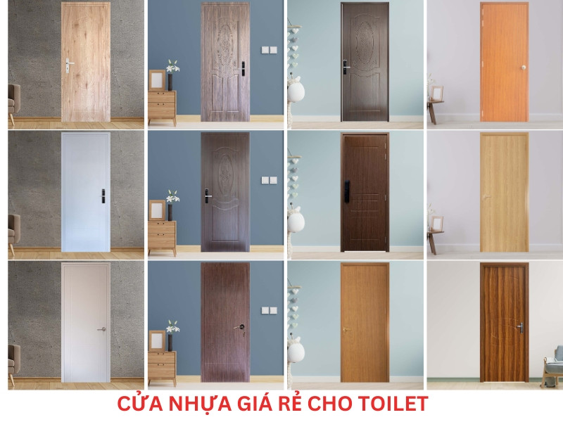 Cách lựa chọn các mẫu cửa nhựa toilet giá rẻ HCM