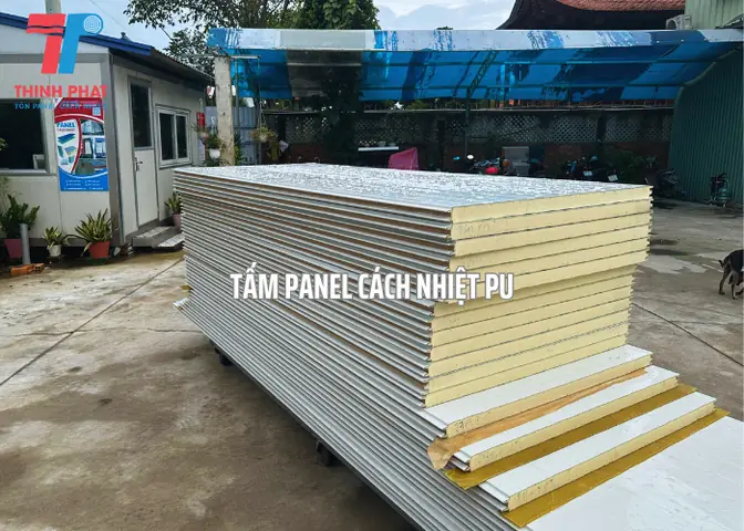 2.2 Tấm panel cách nhiệt PU