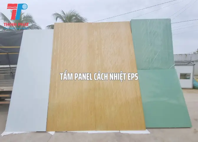 2.1 Tấm panel cách nhiệt EPS
