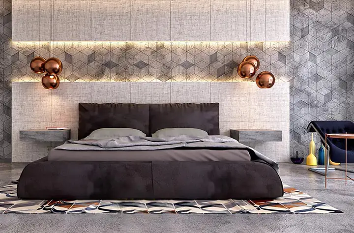 Cách tạo điểm nhấn cho phòng ngủ ấn tượng và cuốn hút