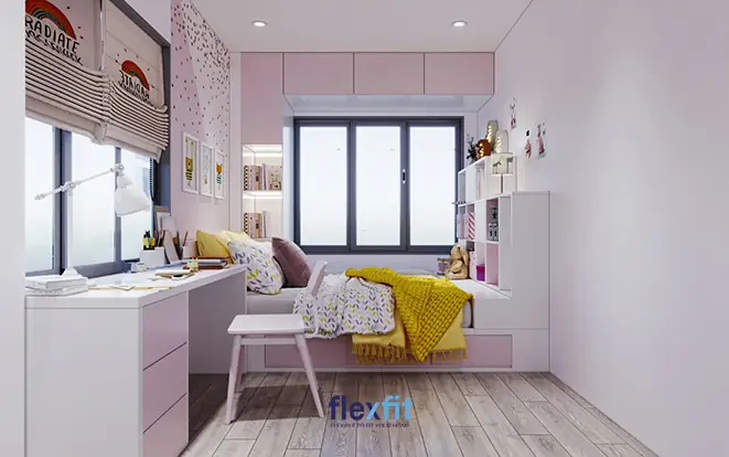 Phối màu một cách tinh tế và tự trang trí nội thất phòng ngủ thật độc đáo