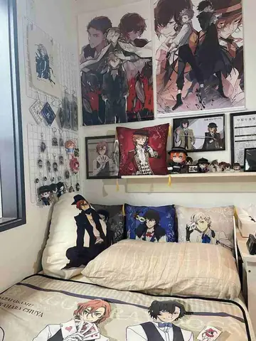 cách trang trí phòng ngủ anime