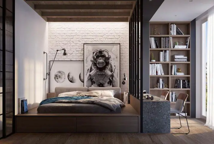 Cách Trang Trí Vách Ngăn Phòng Ngủ Đẹp Mắt Và Tối Ưu Không Gian