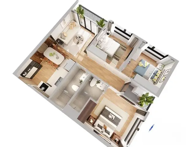 Hướng Dẫn Cải Tạo 2 Ngủ Thành 3 Phòng Ngủ Hiệu Quả và Tối Ưu