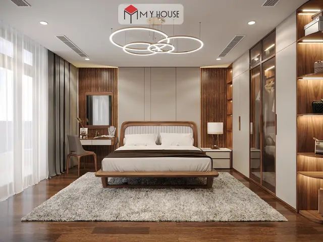 4. Cải tạo phòng ngủ 16m2 hiện đại 4. Cải tạo phòng ngủ 16m2 hiện đại