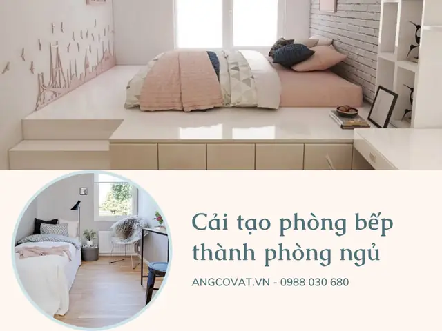 Cải tạo phòng ngủ không khép kín: Hướng dẫn tối ưu không gian sống