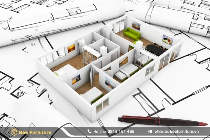 Thiết Kế Căn Hộ 2 Phòng Ngủ Sang Trọng: Từ Ý Tưởng Đến Thực Thi Thiết Kế Căn Hộ 2 Phòng Ngủ Sang Trọng: Từ Ý Tưởng Đến Thực Thi
