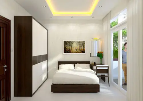 Những cảnh báo về phòng ngủ có 2 cửa ra vào và cách hóa giải