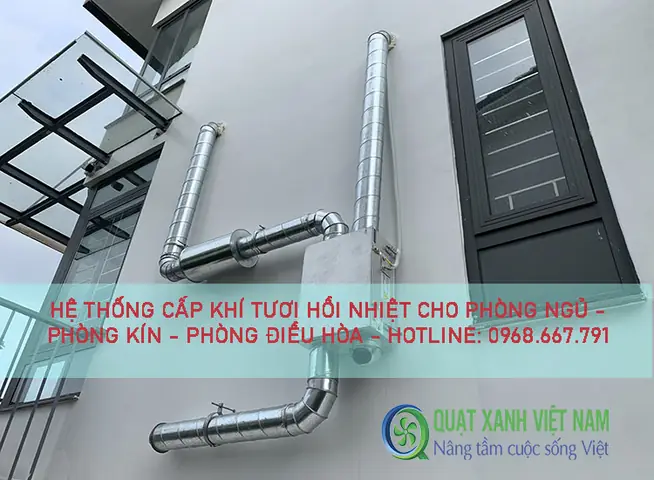cấp khí tươi cho phòng ngủ