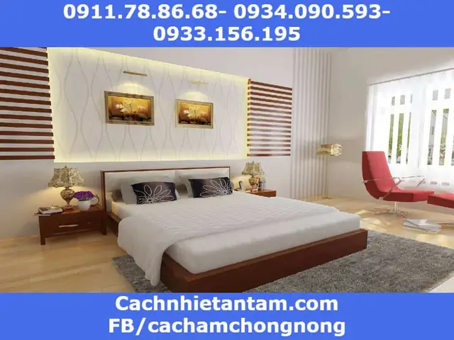 Quy chuẩn của 1 phòng cách âm phòng ngủ